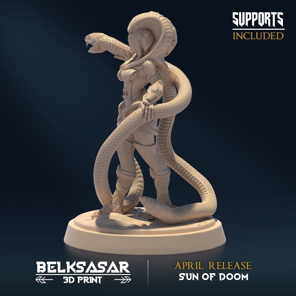 Sandviper Mage A 3D print model_1