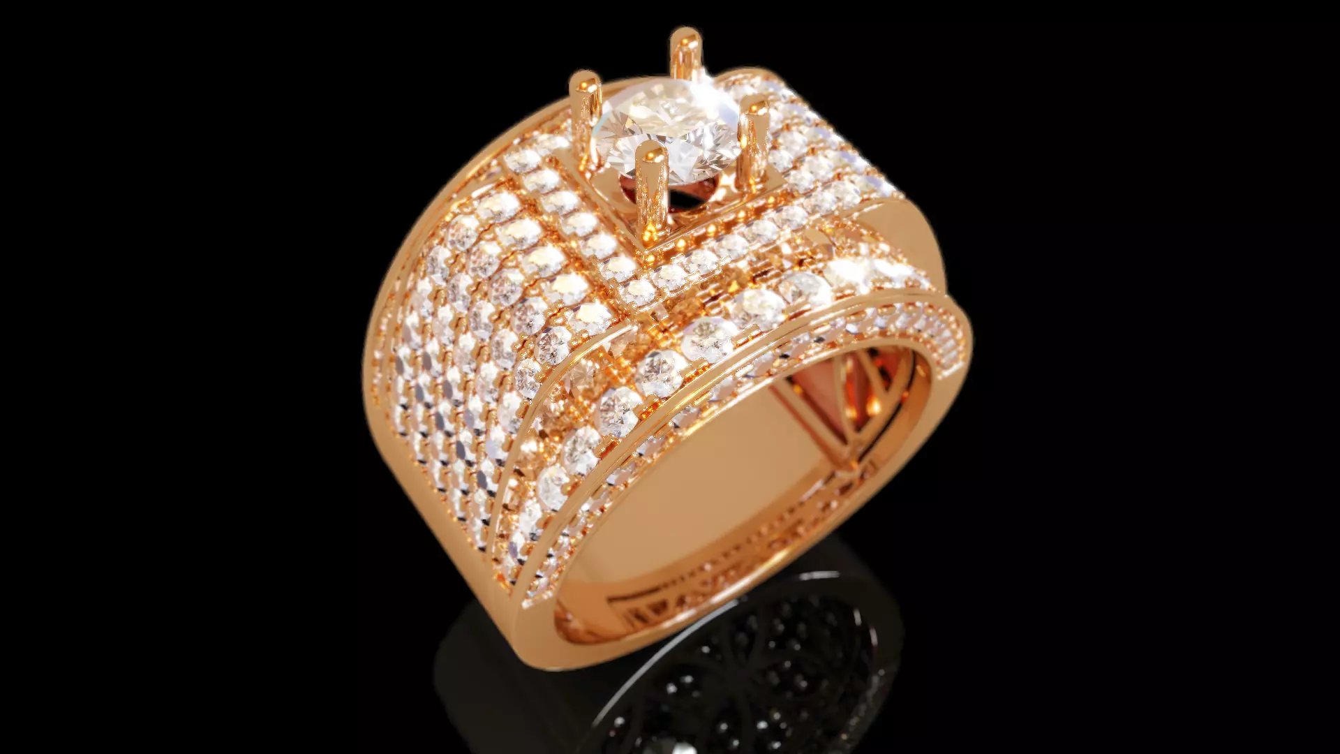 Men Ring 5 3D print model_0