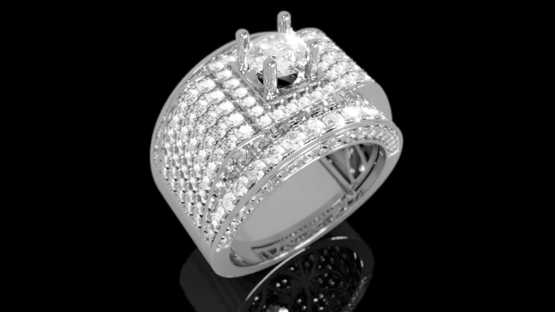 Men Ring 5 3D print model_1