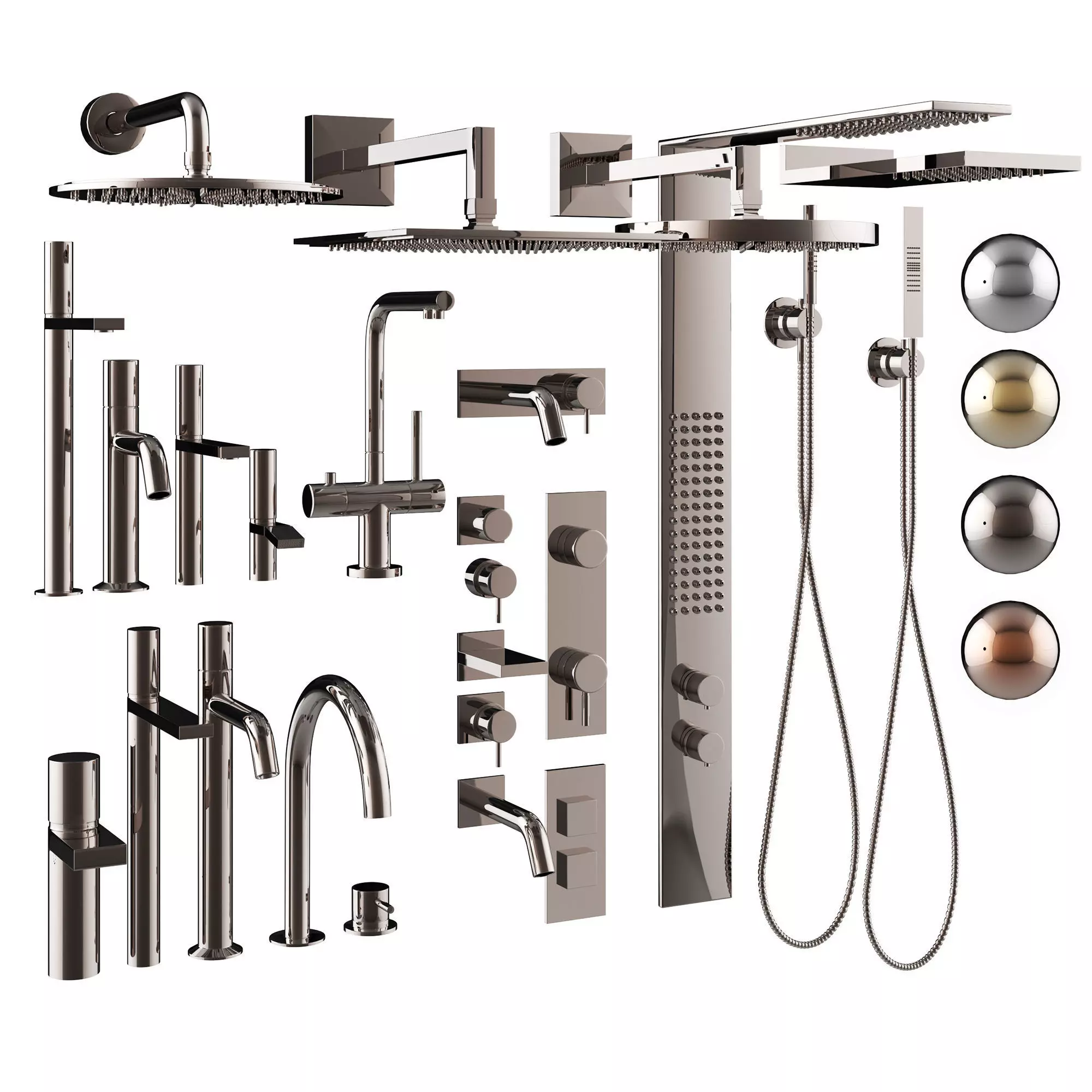 faucets fantini vol 01 3D model