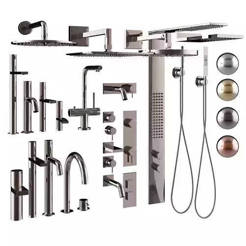 faucets fantini vol 01 3D model