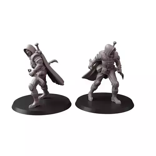 Thief man 3D print model
