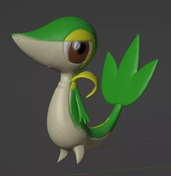 Snivy Free 3D print model