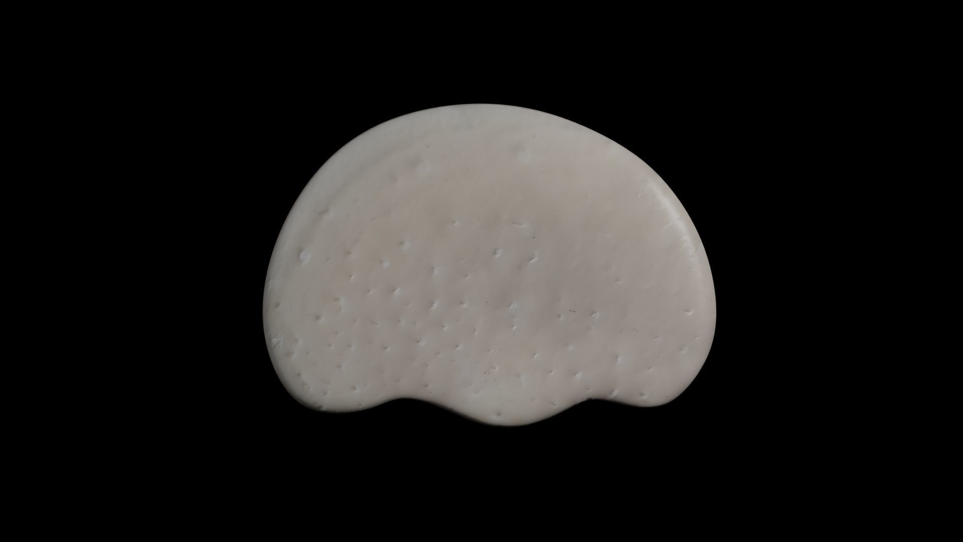 Ganoderma lucidum Low-poly 3D model_5