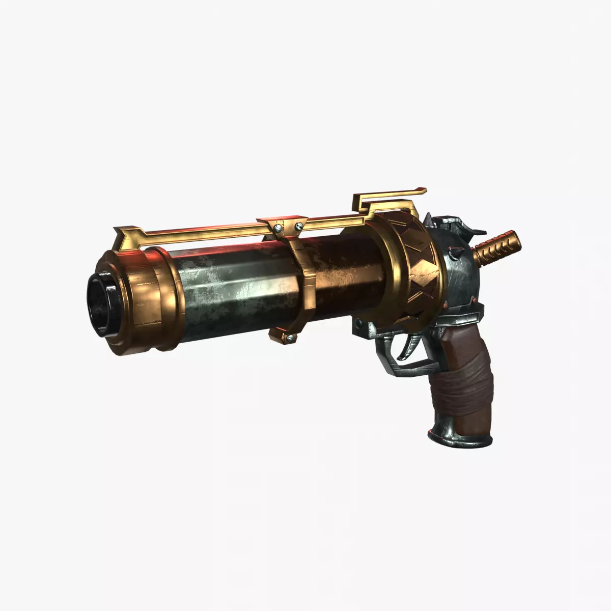 Arcane Jinx Pistol 3D model_0