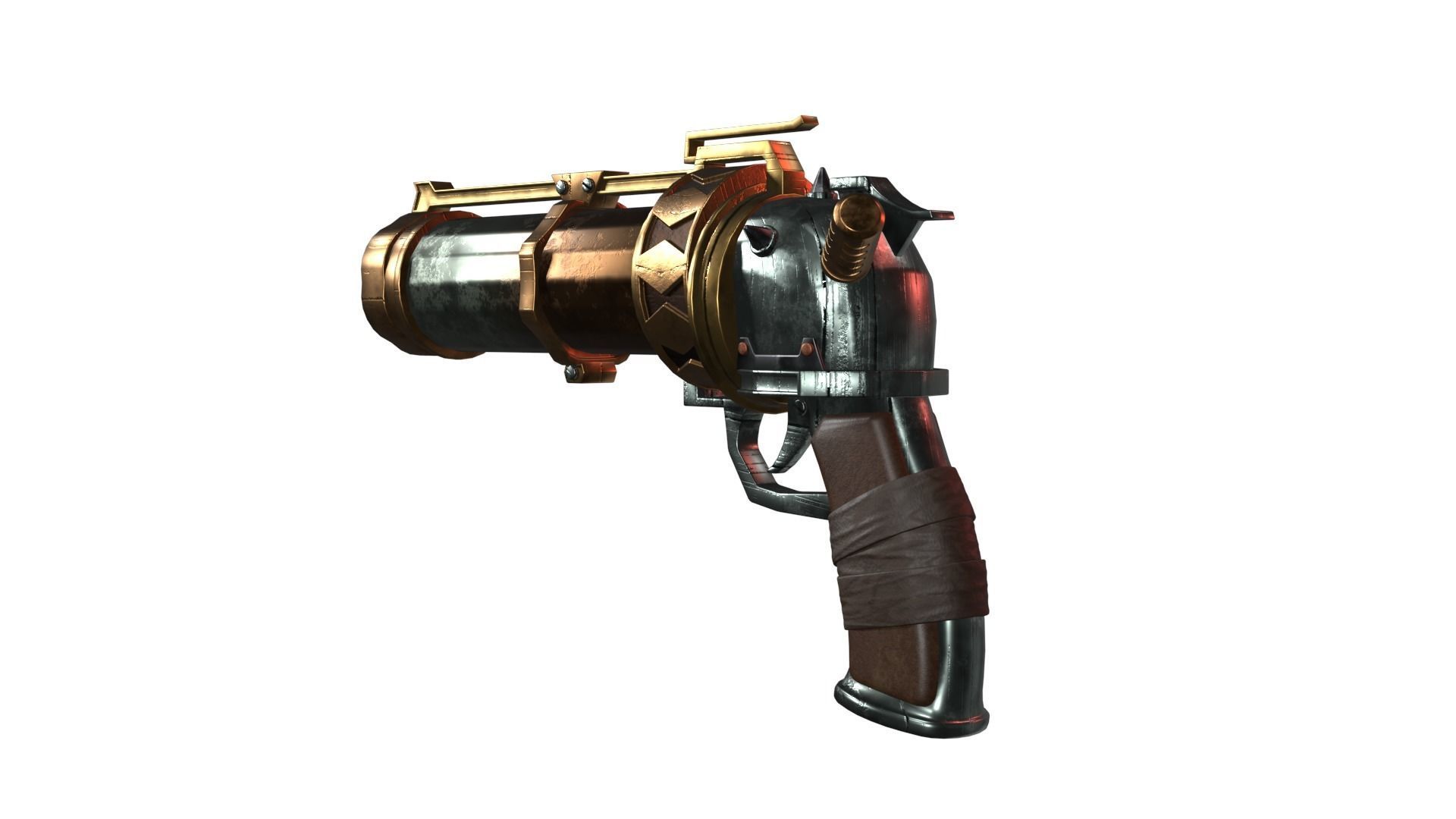 Arcane Jinx Pistol 3D model_3