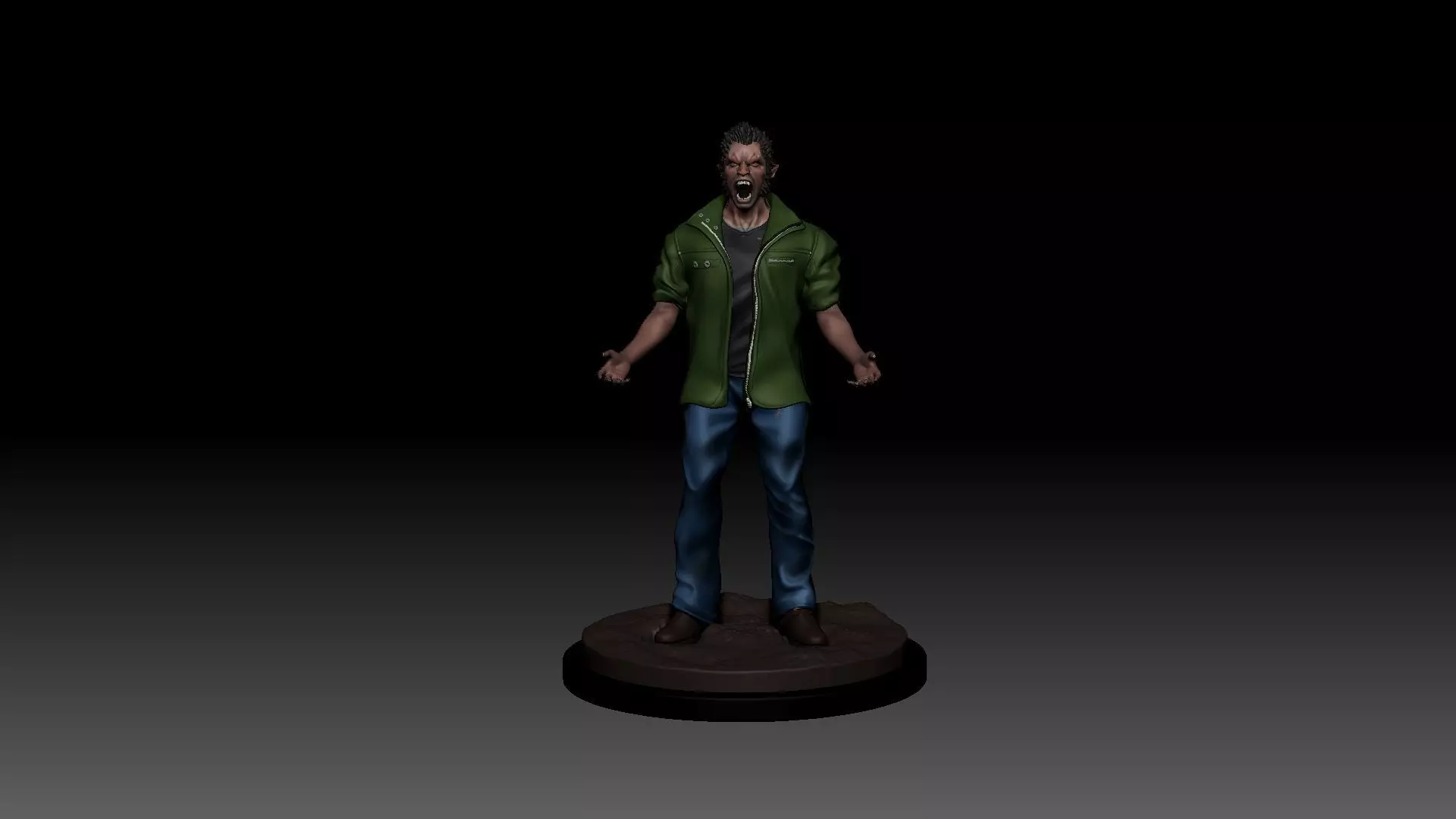 DEREK HALE - TEEN WOLF - FULL FIGURE 3D print model_0