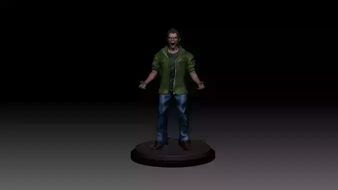 DEREK HALE - TEEN WOLF - FULL FIGURE 3D print model