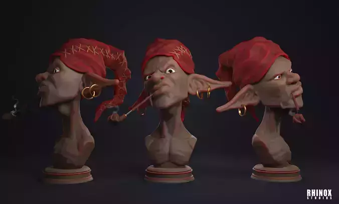 Busto saci 3D print model