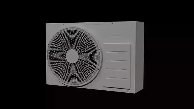 Air Conditioning Low-poly 3D model