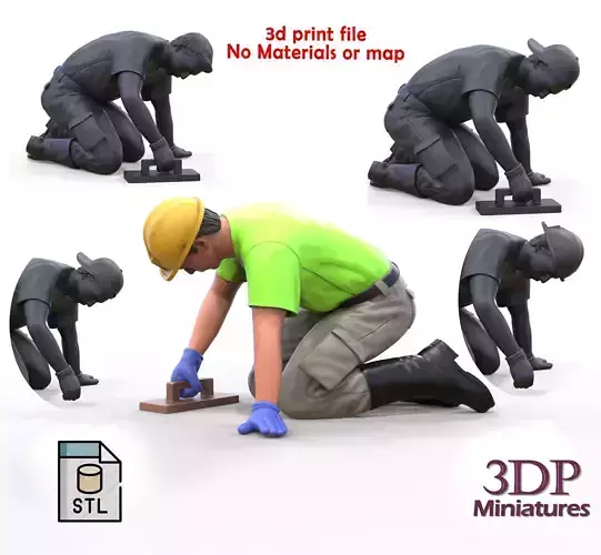 N9 CONSTRUCTION WORKER OR N1 CONCRETE WORKER 3D print model