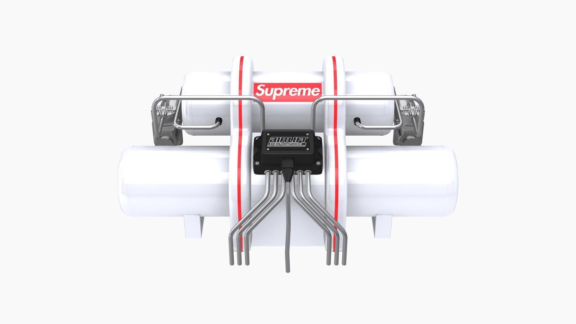 Airlift Performance air suspension kit B Low-poly 3D model_1