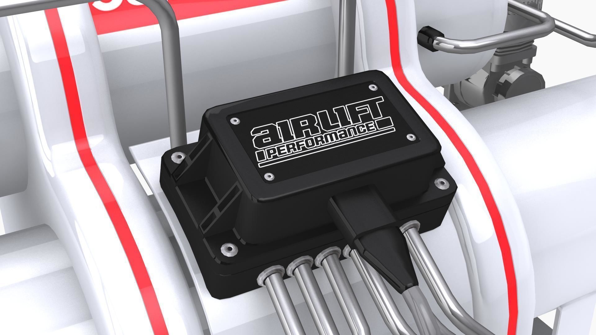 Airlift Performance air suspension kit B Low-poly 3D model_6