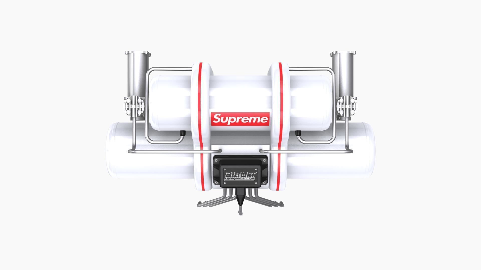 Airlift Performance air suspension kit B Low-poly 3D model_4