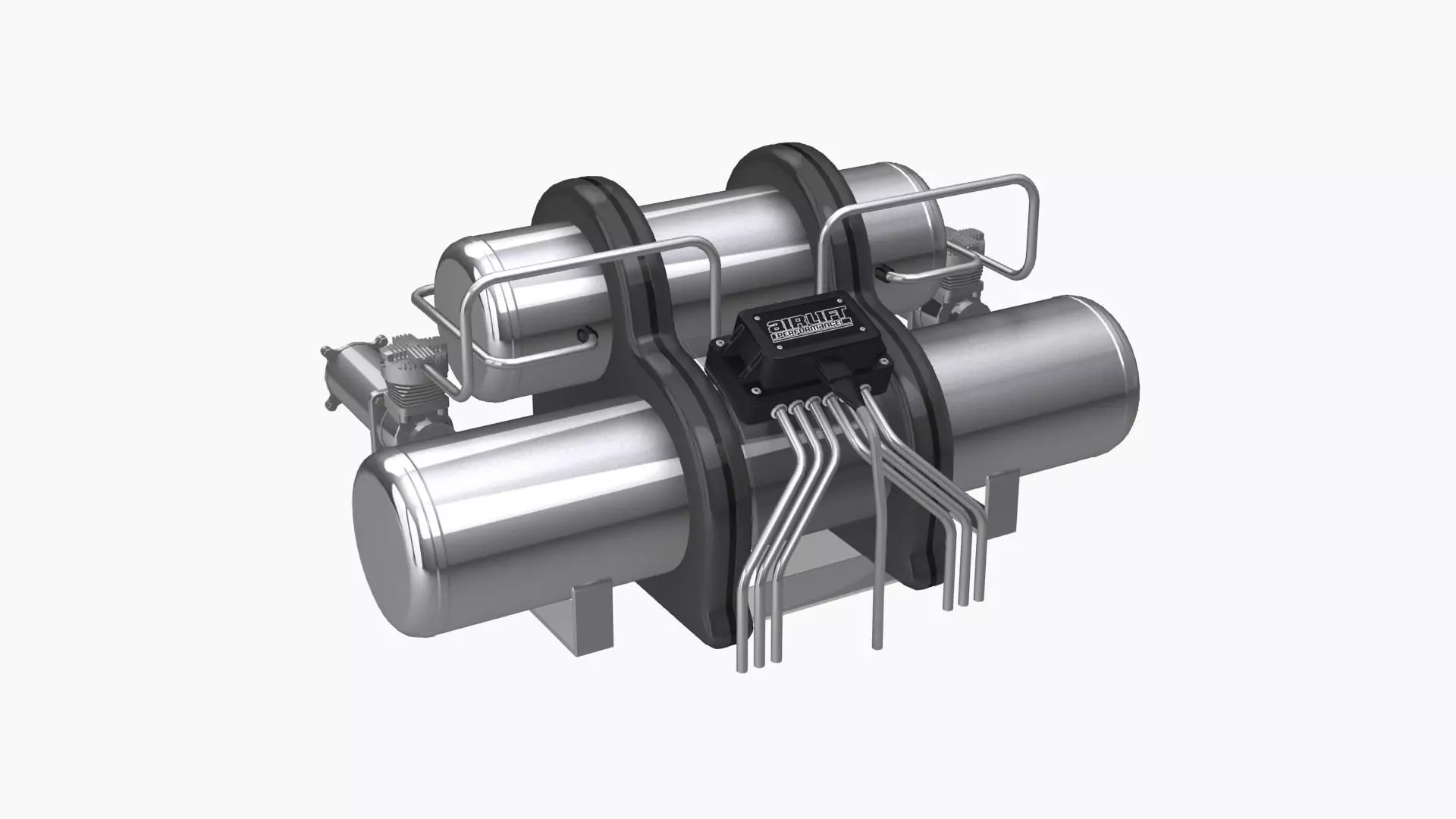 Airlift Performance air suspension kit C Low-poly 3D model_0