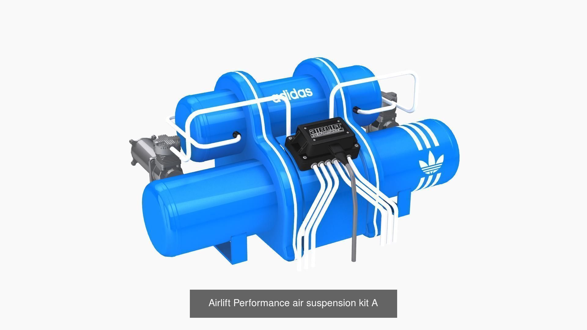 Airlift Performance air suspension kit bundle 3D Model Collection_2