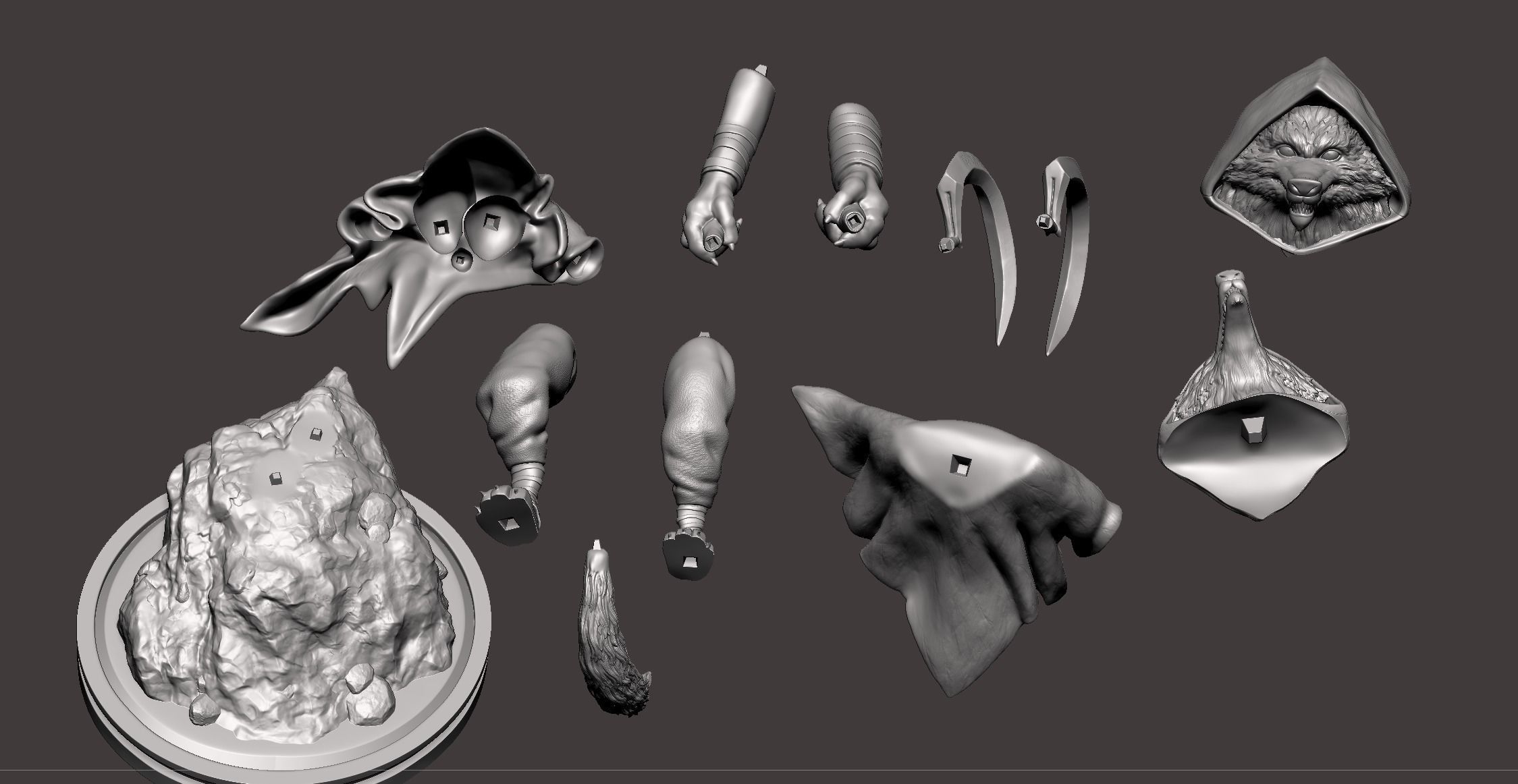 Puss in Boots- Death 3D print model_7