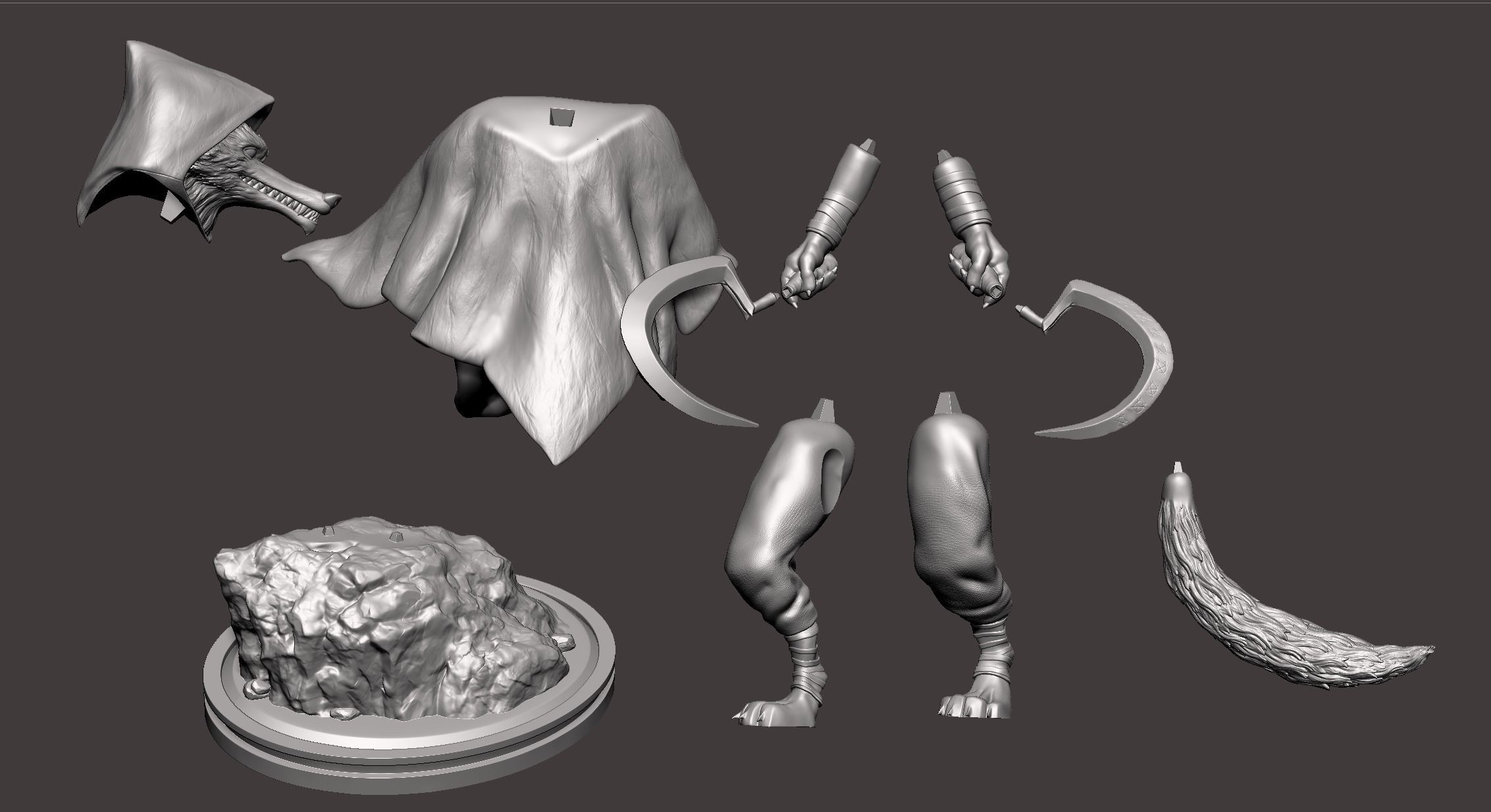 Puss in Boots- Death 3D print model_6