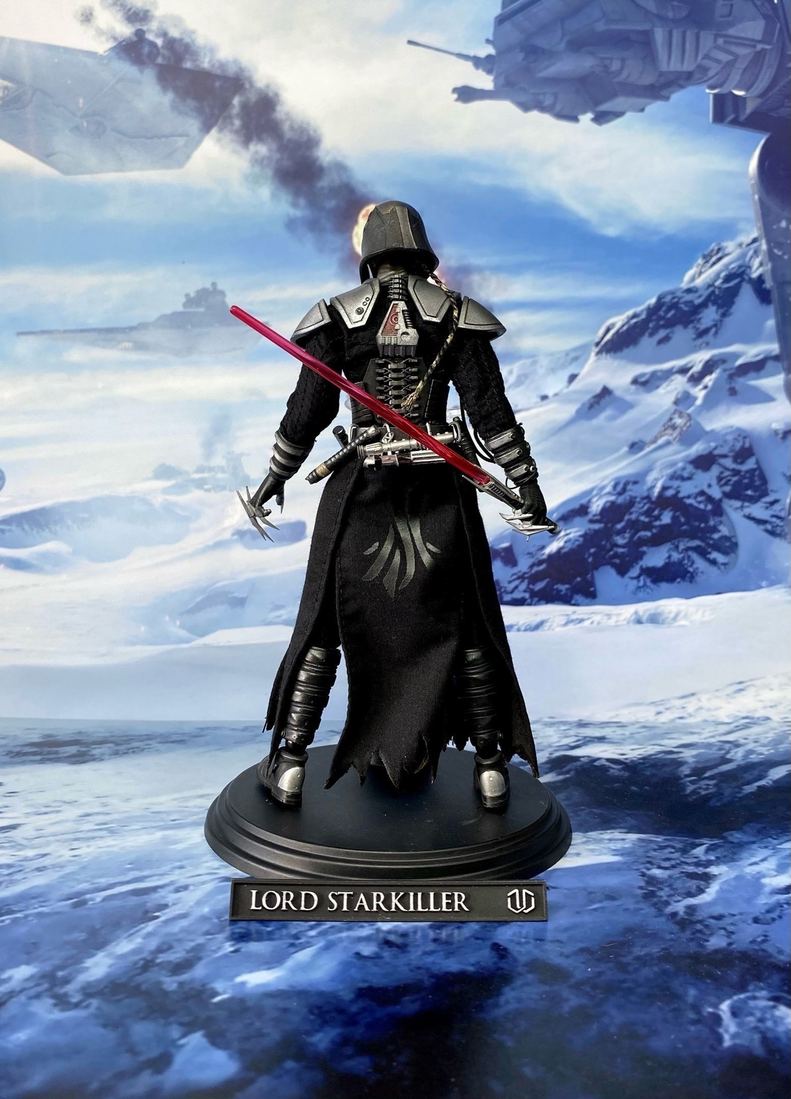 Lord Starkiller Action Figure Kit V2 3D print model_6