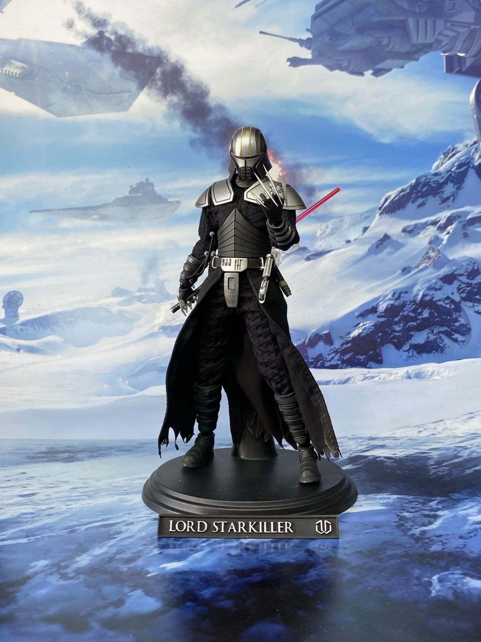 Lord Starkiller Action Figure Kit V2 3D print model_5