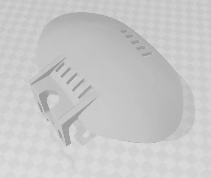 Universal Tire Hugger for E-Bike 3D print model_0