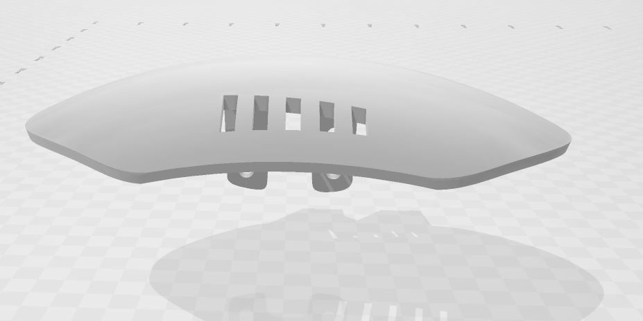 Universal Tire Hugger for E-Bike 3D print model_3