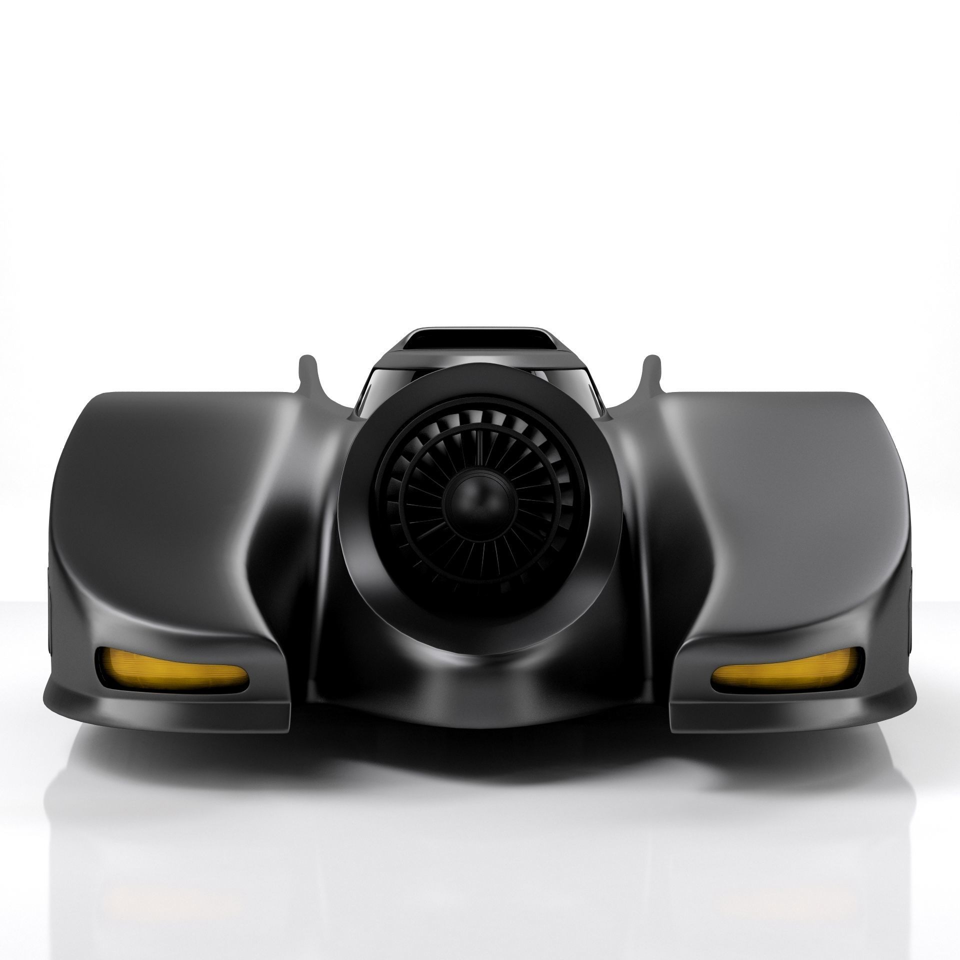 Batmobile 1989 3D model_4