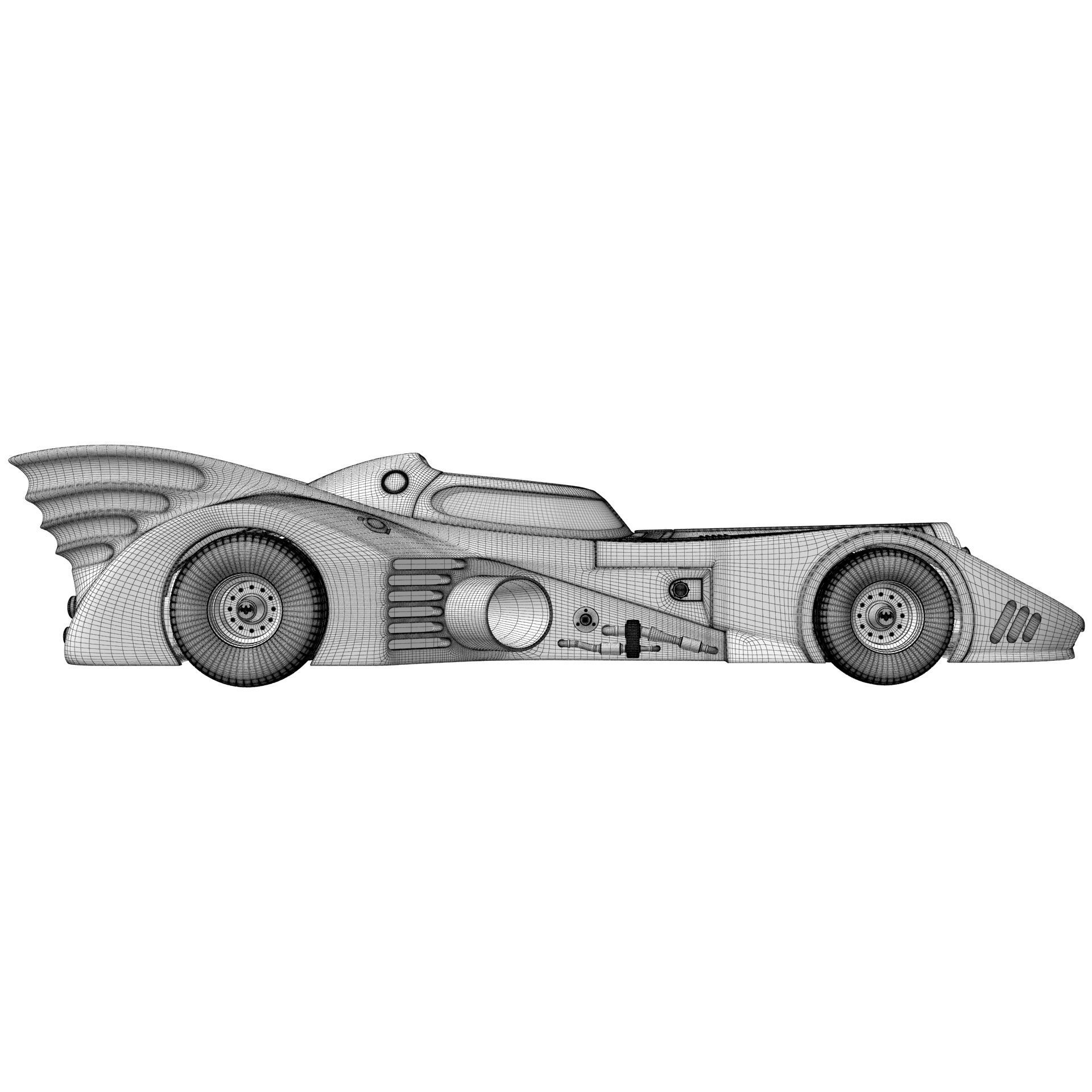 Batmobile 1989 3D model_20