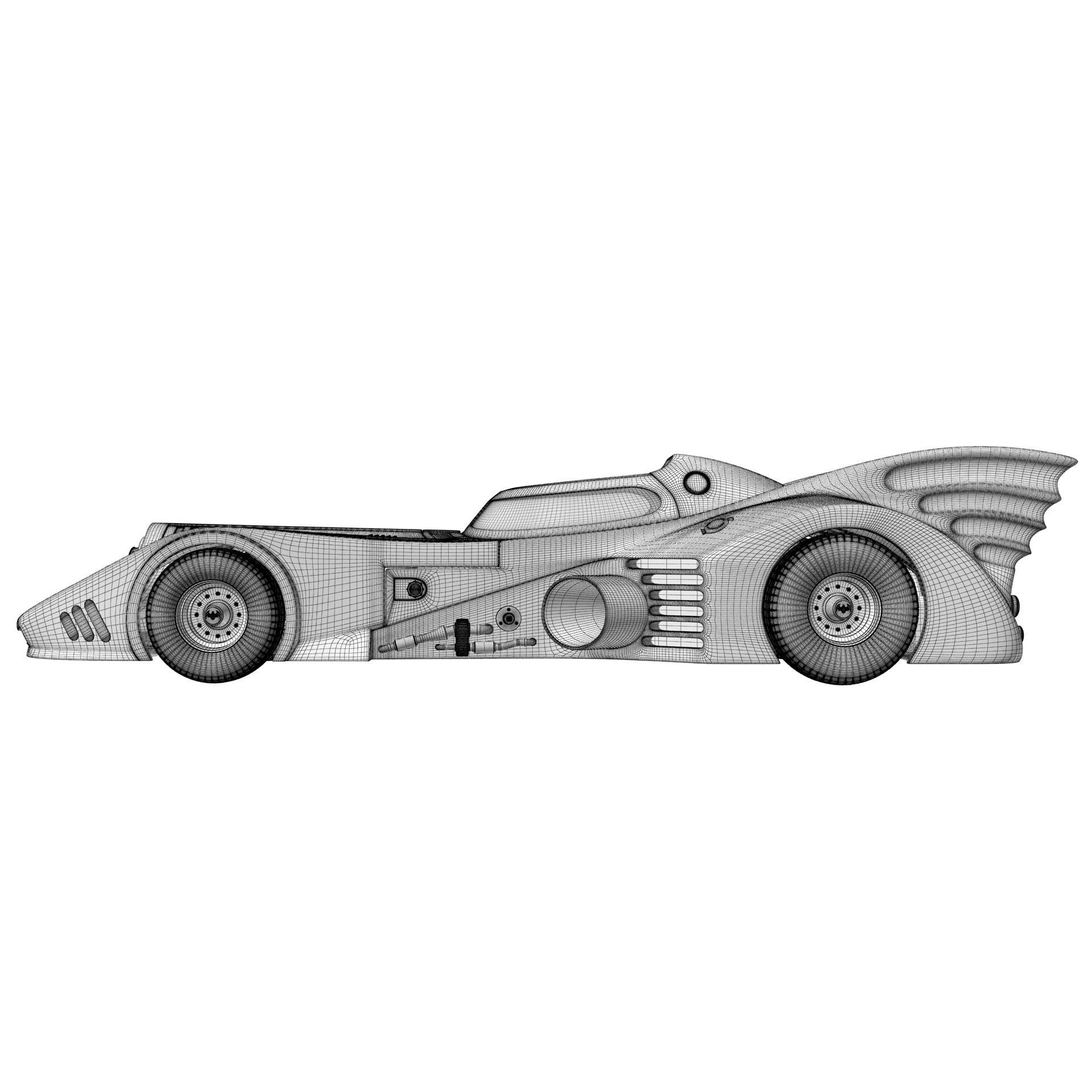Batmobile 1989 3D model_22