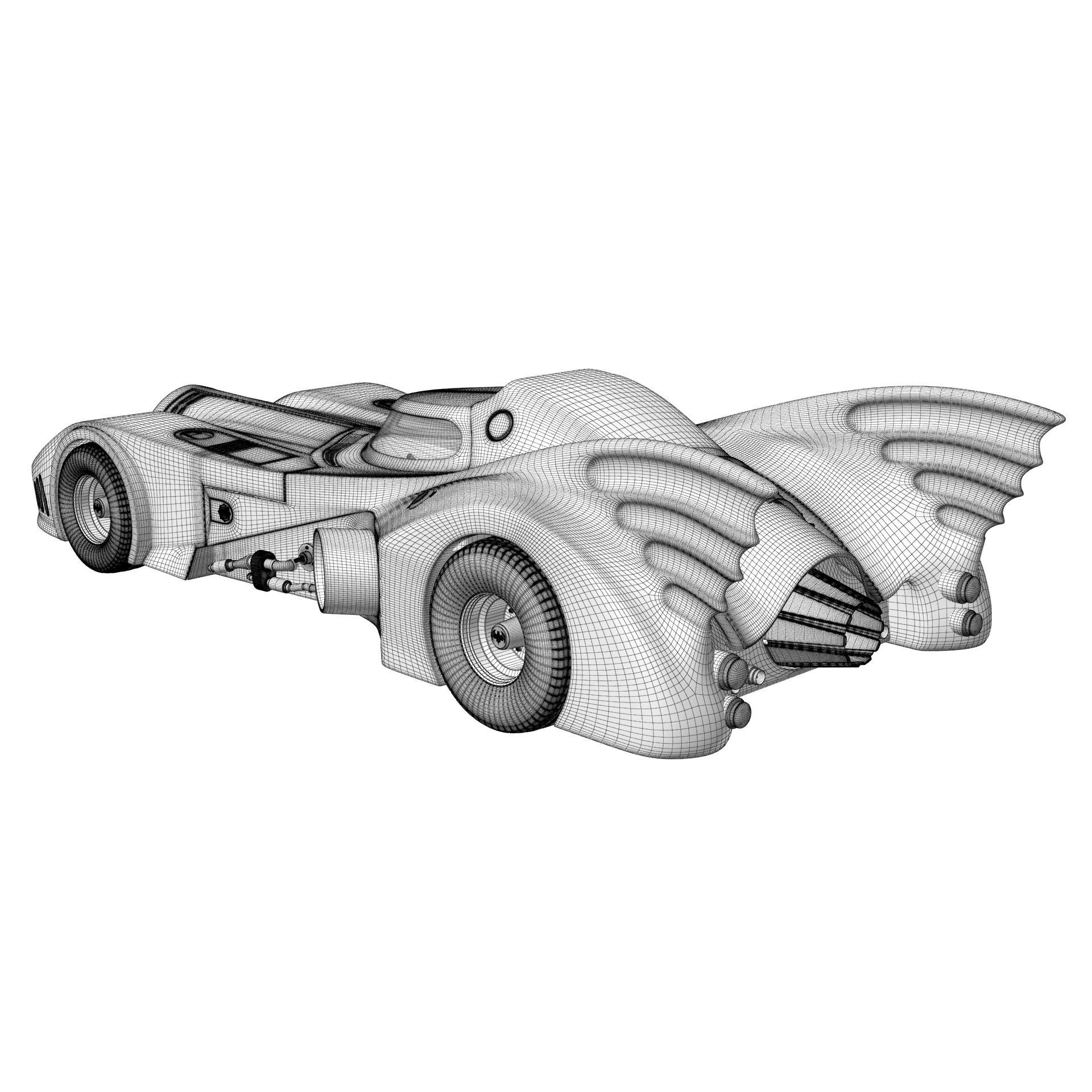 Batmobile 1989 3D model_25