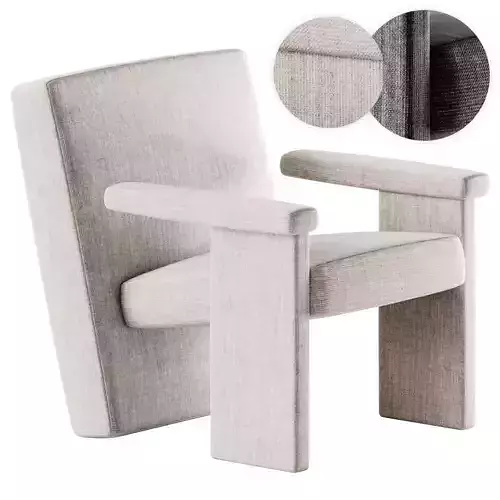 La Cividina Agetti Armchair 3D model