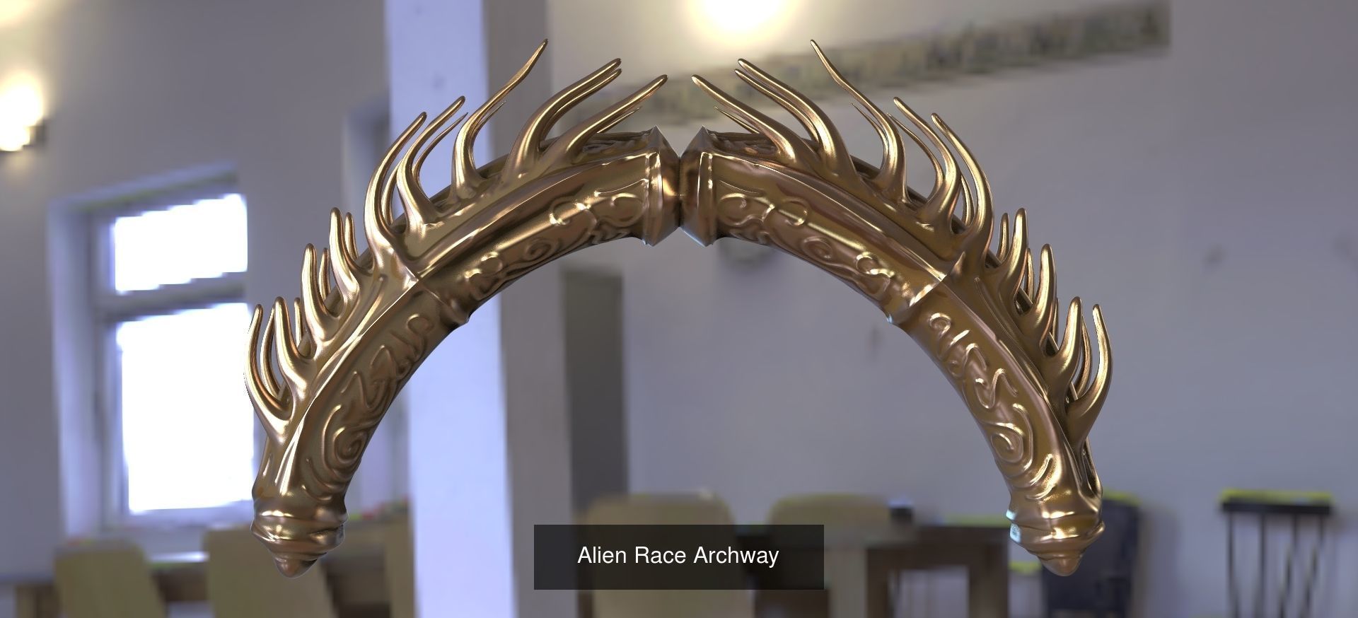 Alien Archon statue collection _4