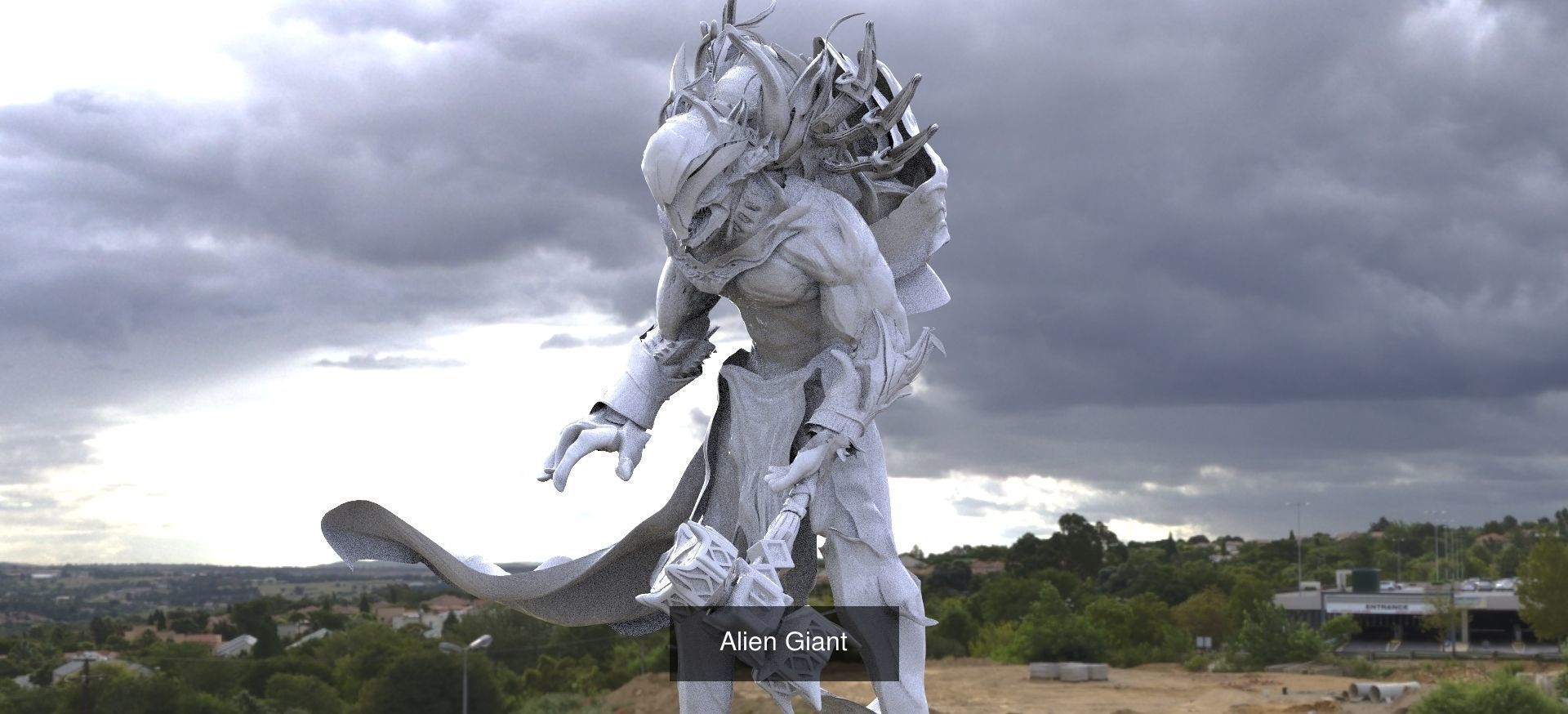 Alien Archon statue collection _5