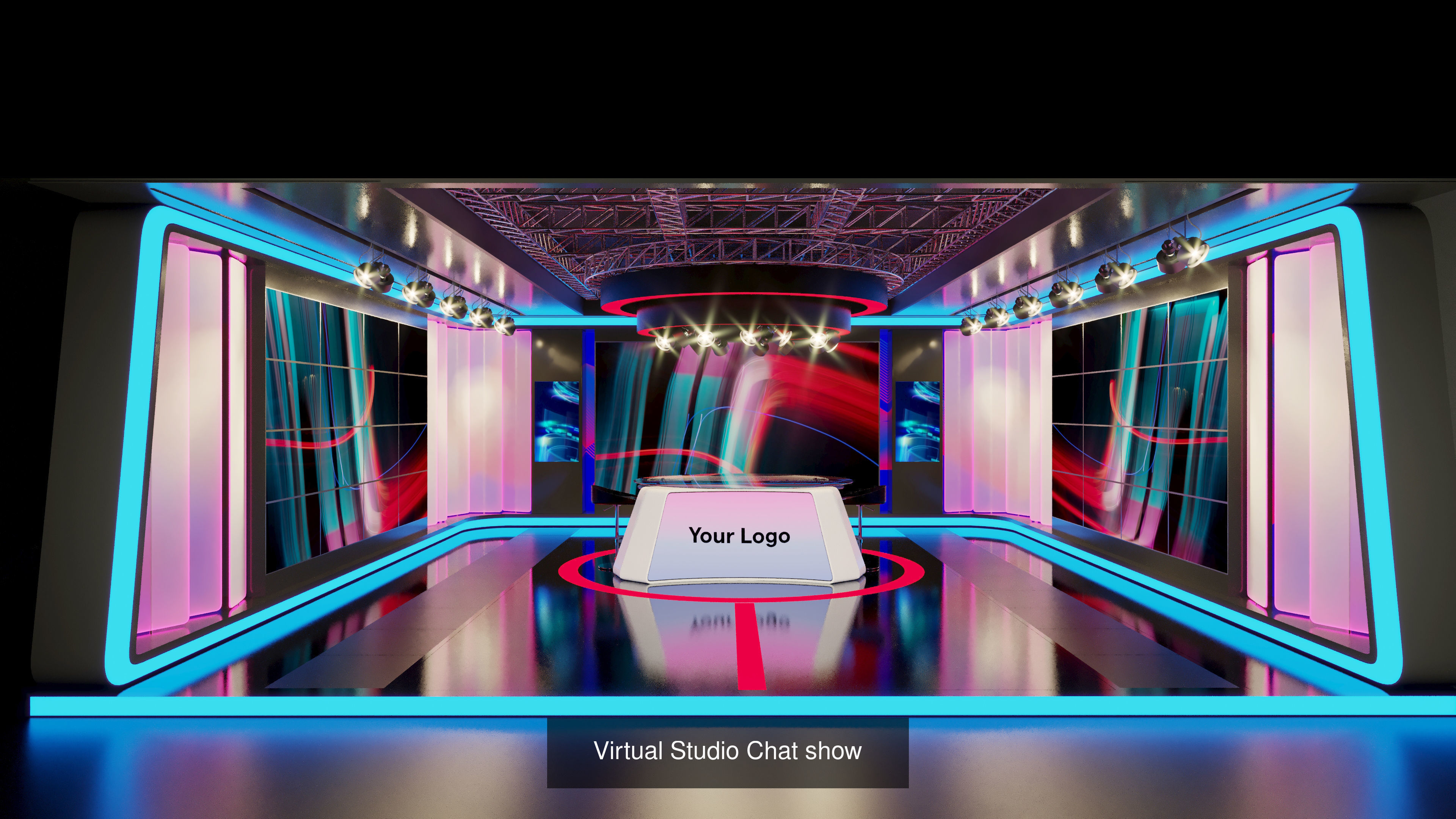 Virtual Studio 2 set 3D Model Collection_1