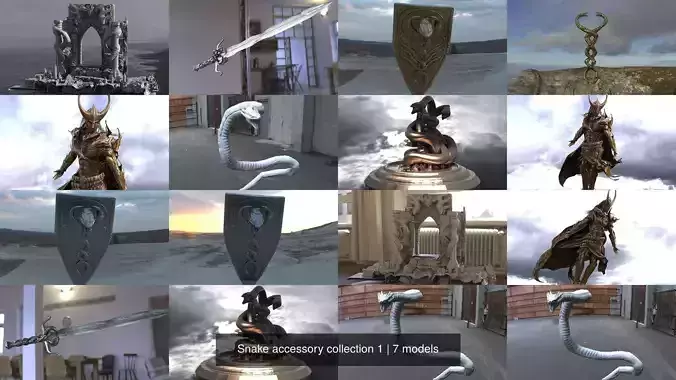 Snake accessory collection 1 