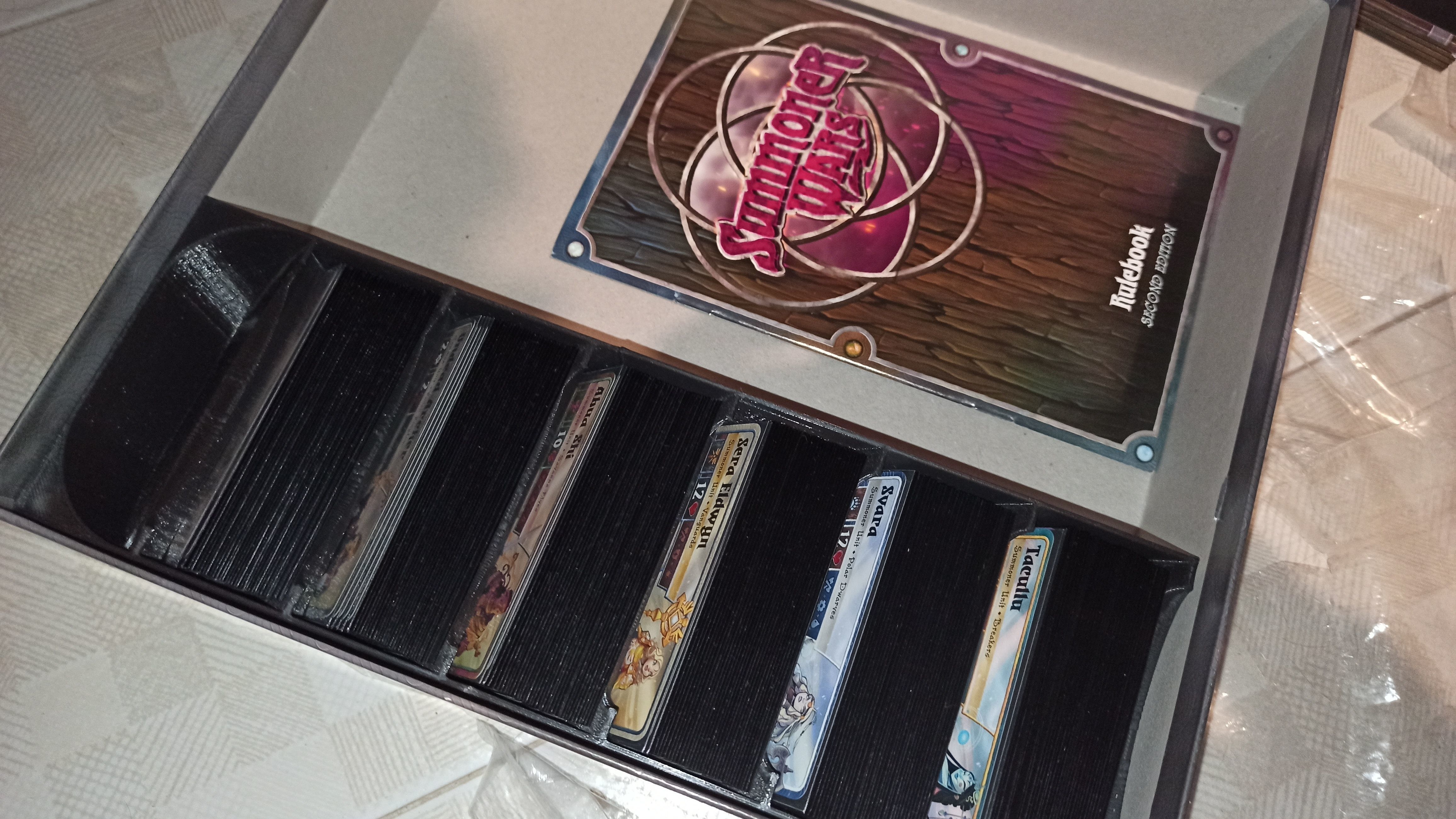 Summoner Wars  6 decks and dice insert 3D print model_2