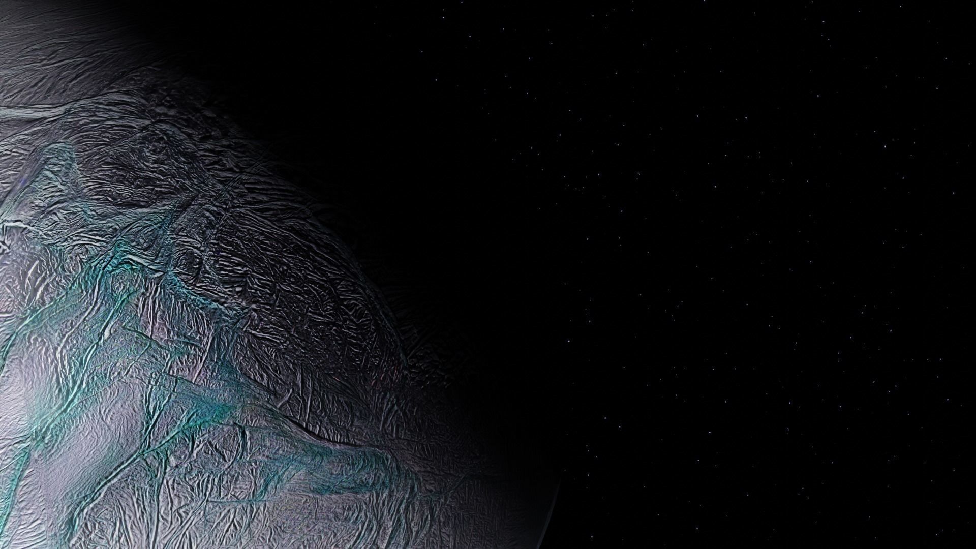 Photorealistic Enceladus Moon 16k Textures 3D model_4