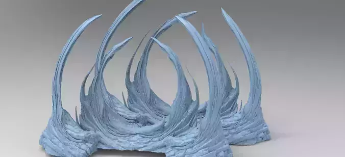 Dinosaur Raptor cliffs 2 