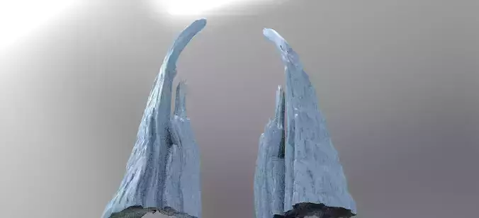 Dinosaur Raptor cliffs 6