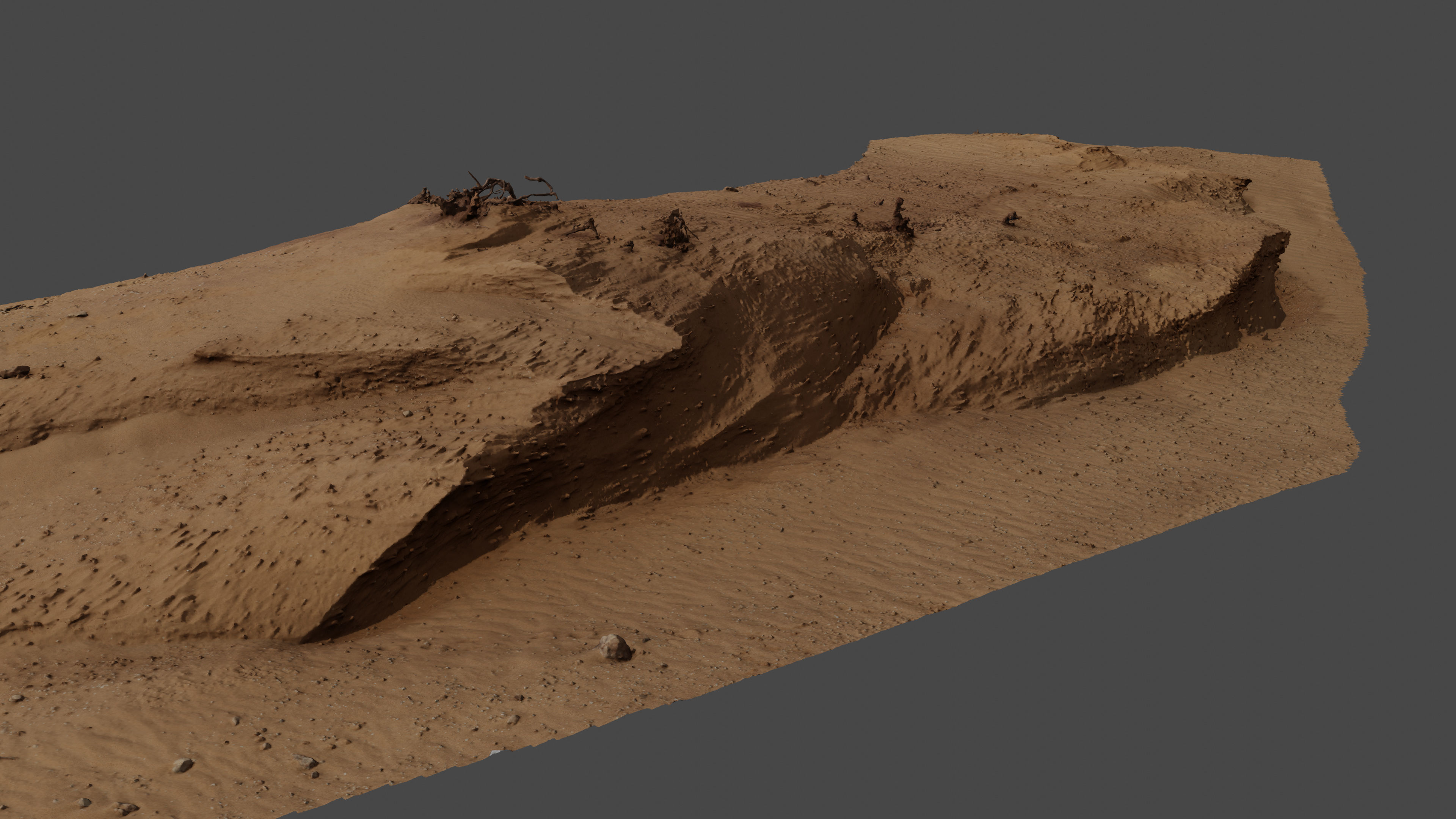 Sandcliff01 3D model_5