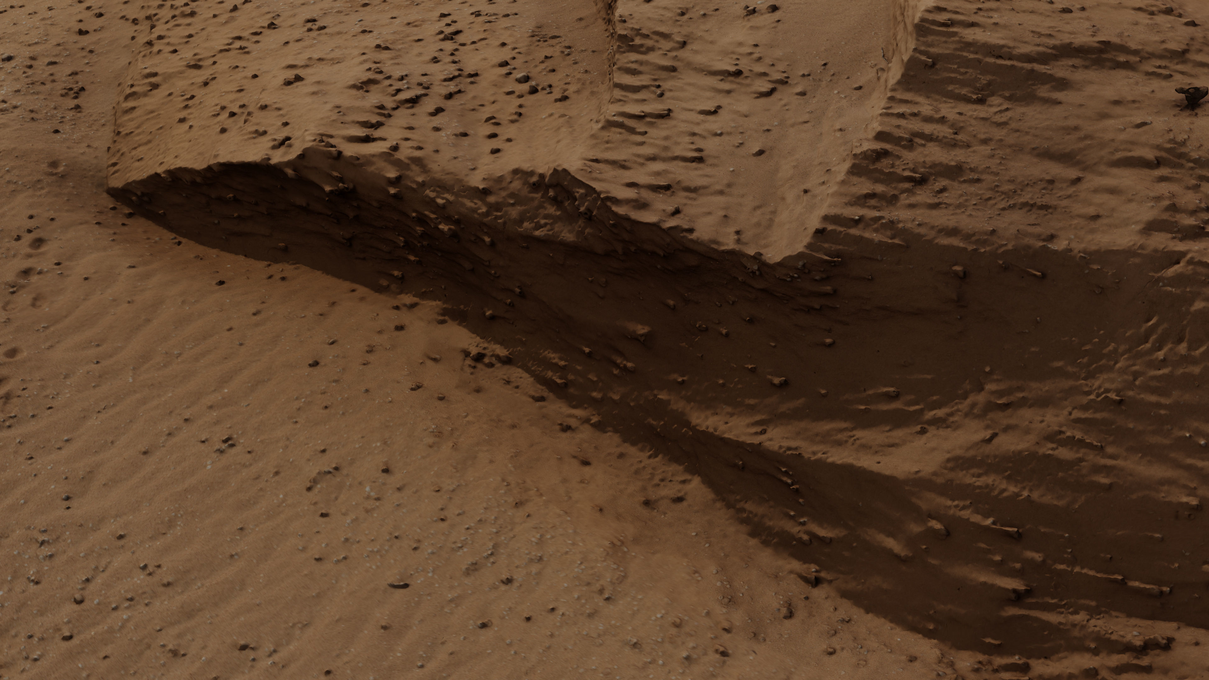 Sandcliff01 3D model_1