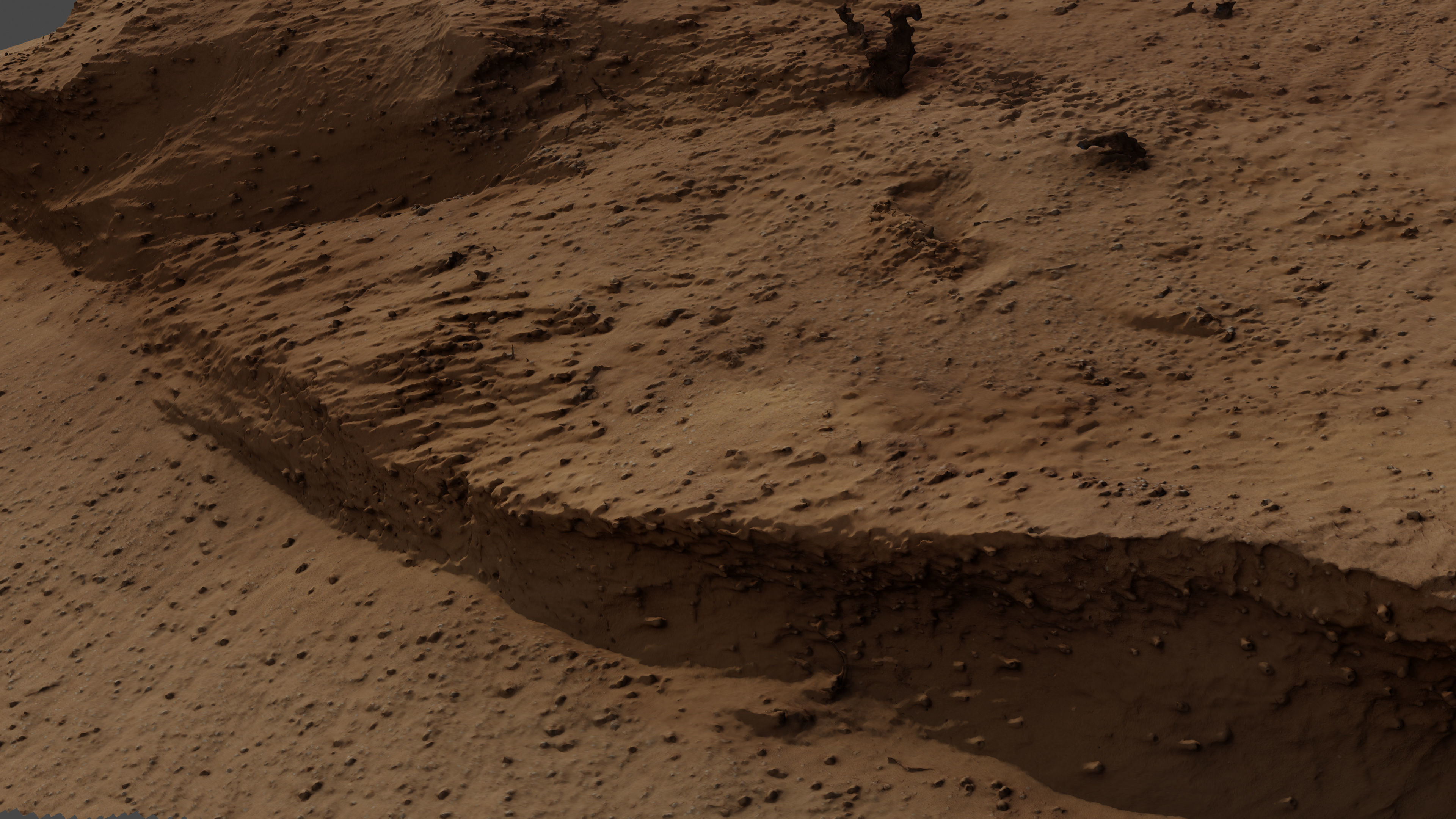 Sandcliff01 3D model_8