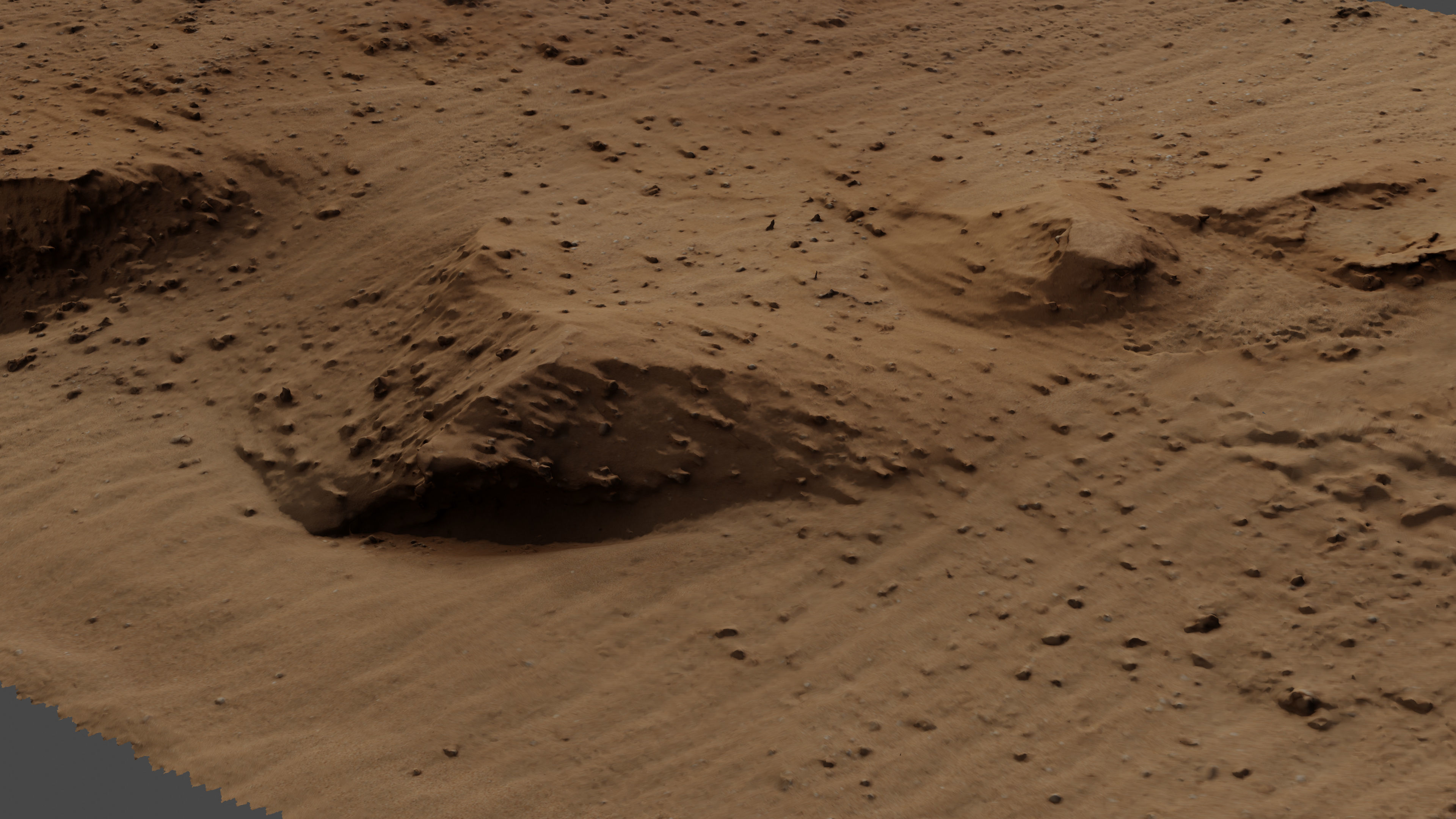 Sandcliff01 3D model_4