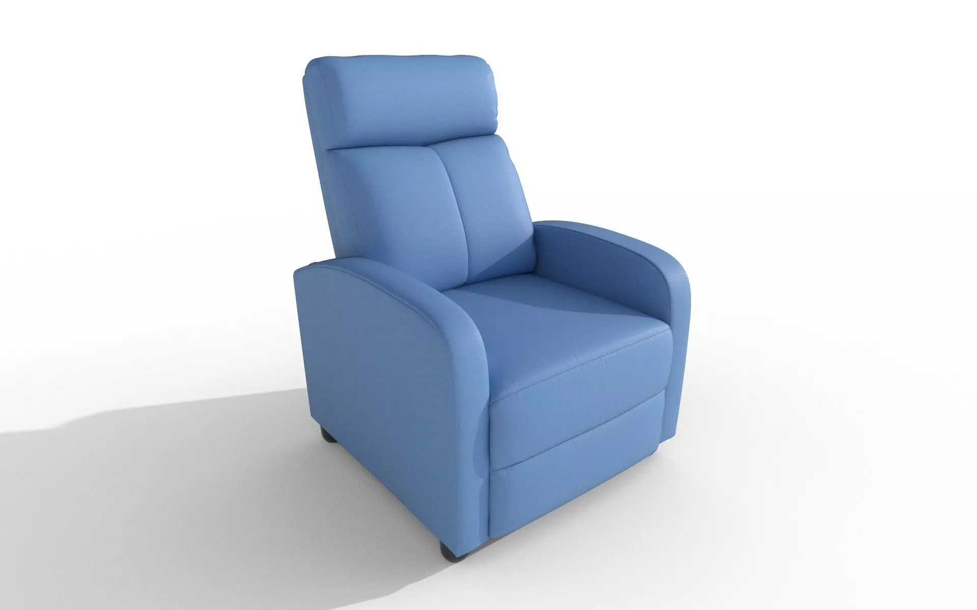 Recliner Low-poly 3D model