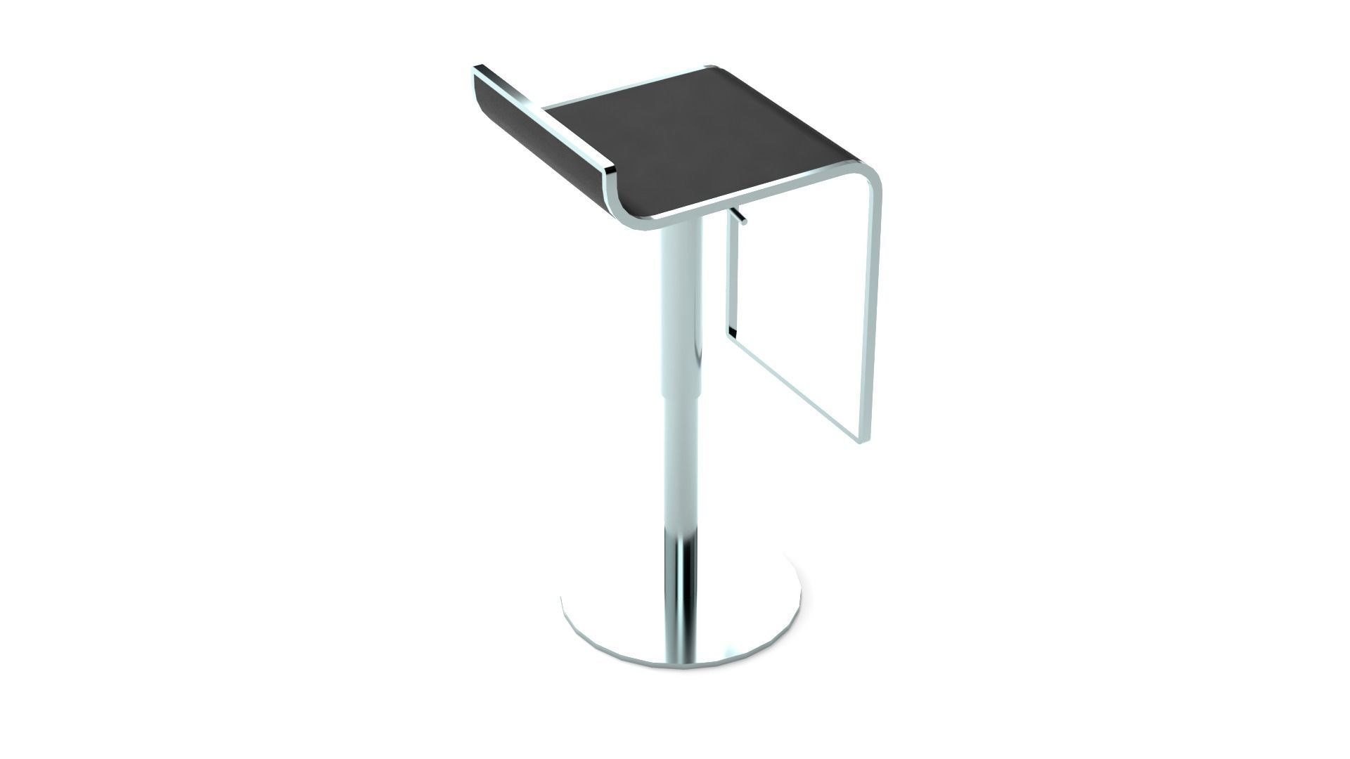 Bar stool 3D Model Collection_7