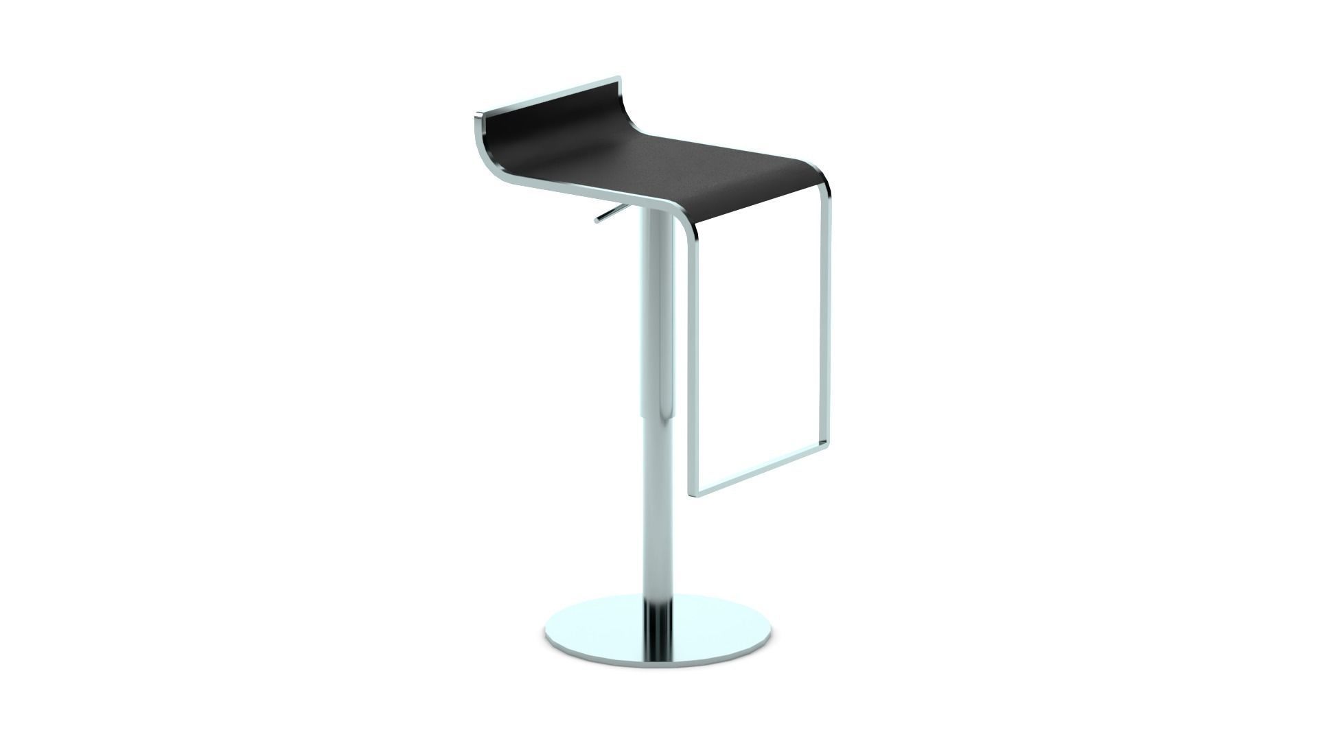 Bar stool 3D Model Collection_3