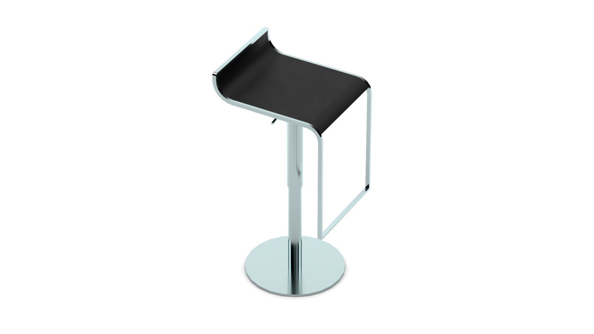 Bar stool 3D Model Collection_4