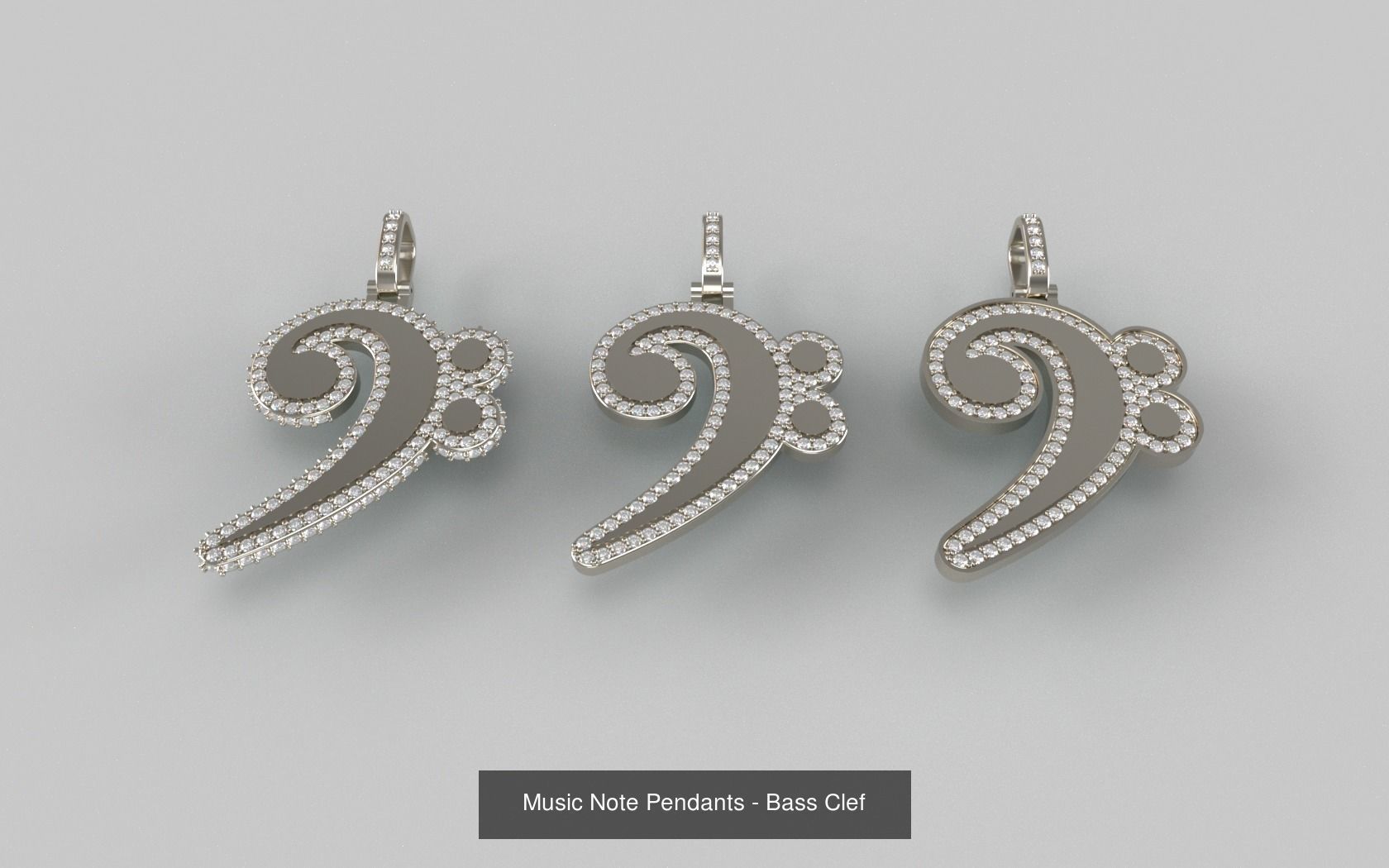 Music Note Pendants - Collection _4