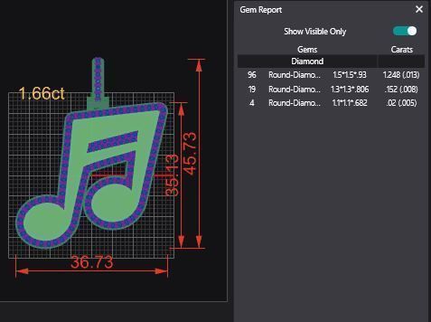 Music Note Pendants - Collection _20
