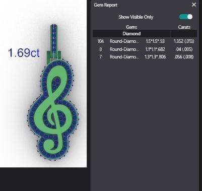 Music Note Pendants - Collection _25